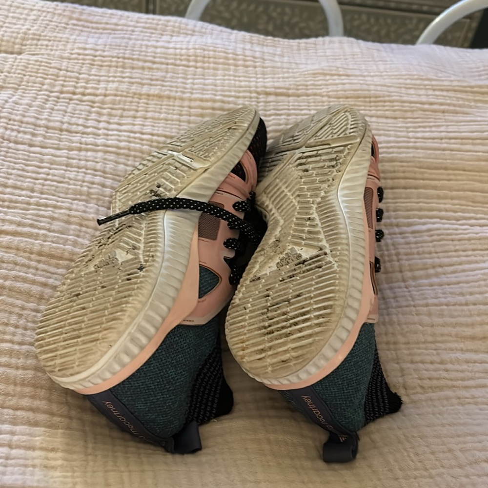 Adidas by Stella McCartney Teal and Pink Women's Shoes - Picture 6 of 9